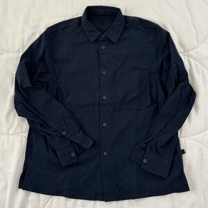 lululemon Men’s Navy Button-Up Shirt
